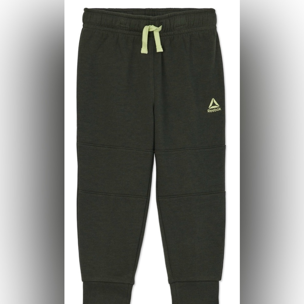 Reebok Toddler Unisex Half Zip Pullover and Jogger Set, 2 Piece - Picture 5 of 6